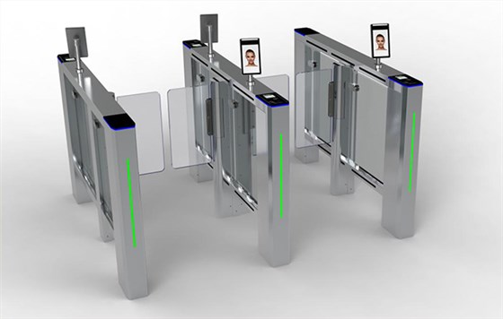 德亞人臉識(shí)別人行道閘